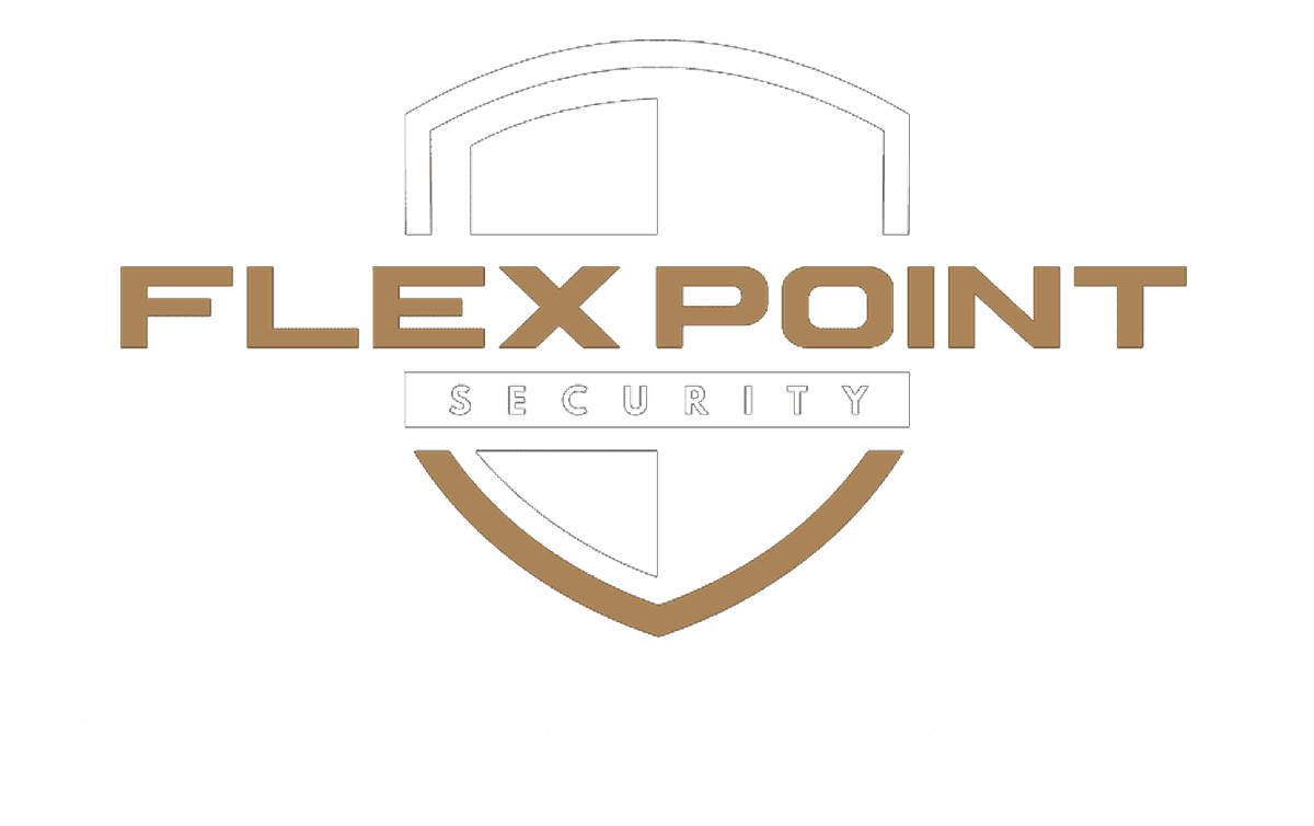 Flex Point Security company logo with slogan "Protect What Matters"