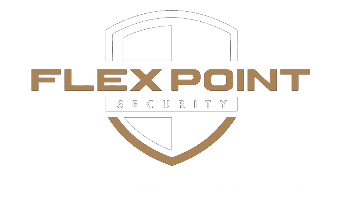 Flex Point Security logo with slogan "Protect What Matters"