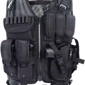 Close up of a Yakeda tactical vest for adults