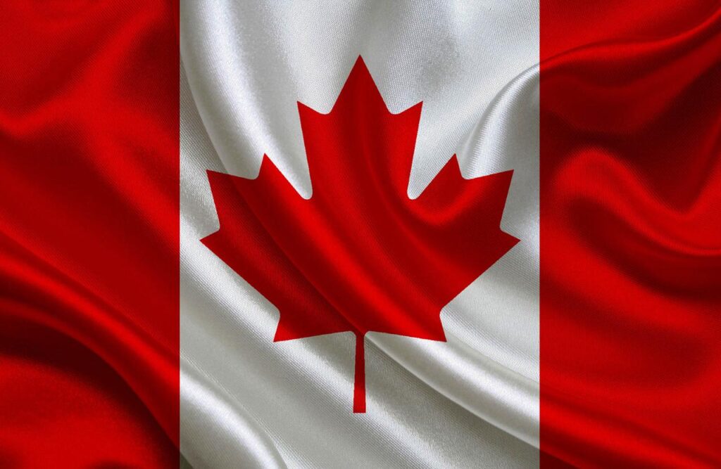 Graphic depiction of Canada's flag